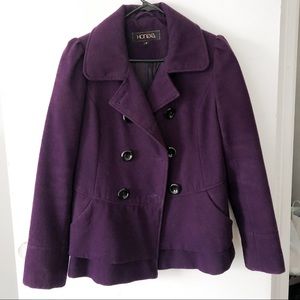 Violet pea coat from Honee 💜